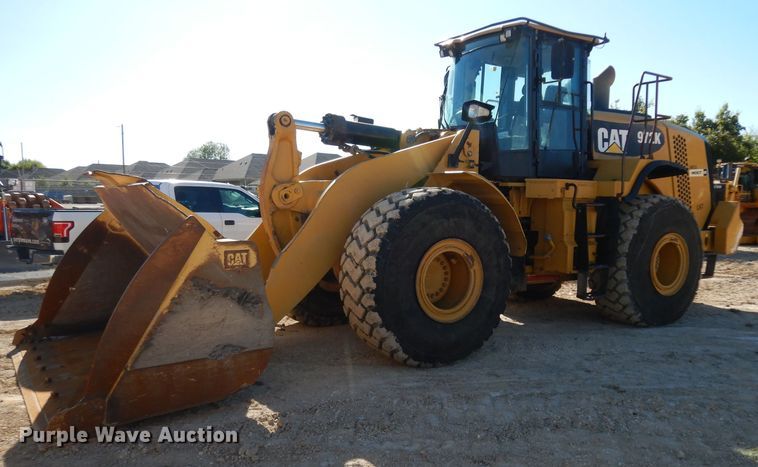 image for item DJ6550 2012 Caterpillar 972K  wheel loader