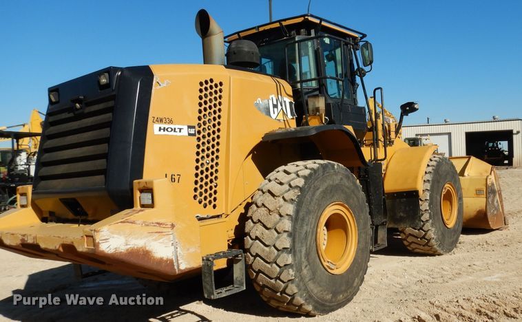 image for item DJ6550 2012 Caterpillar 972K  wheel loader