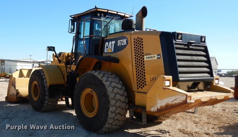 image for item DJ6550 2012 Caterpillar 972K  wheel loader