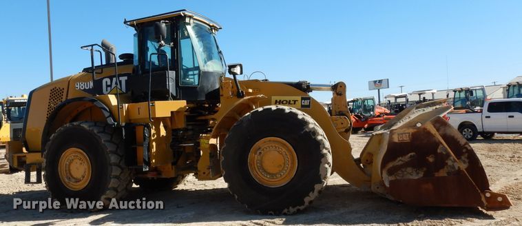 image for item DJ6552 2013 Caterpillar 980K  wheel loader