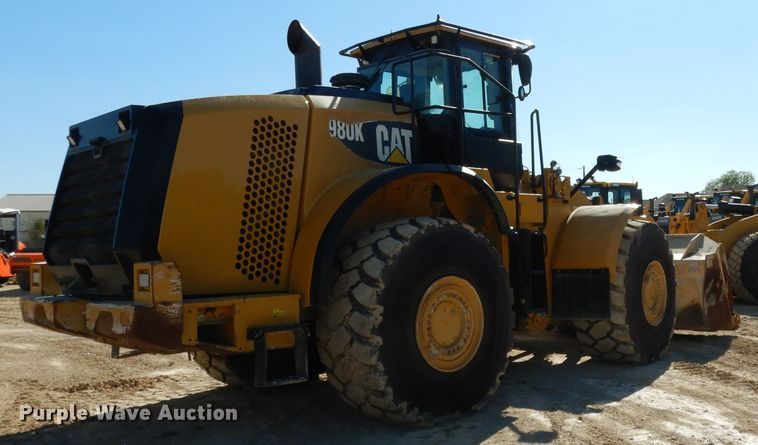 image for item DJ6552 2013 Caterpillar 980K  wheel loader