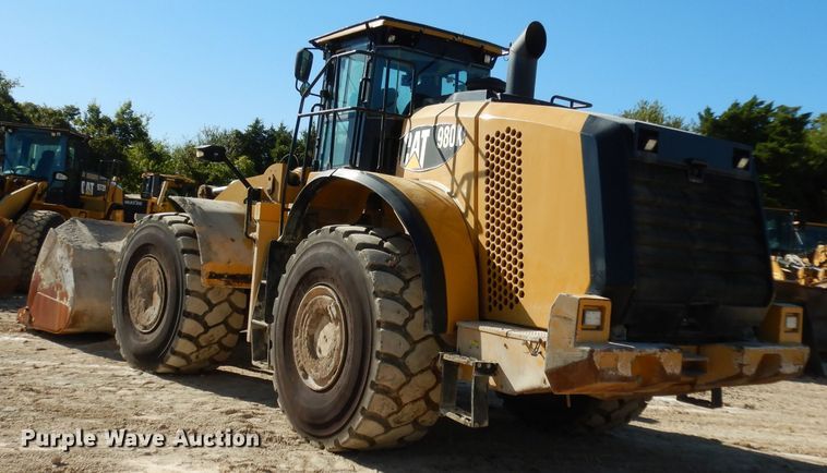 image for item DJ6552 2013 Caterpillar 980K  wheel loader