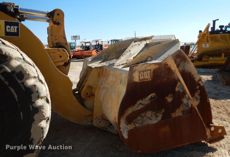 image for item DJ6552 2013 Caterpillar 980K  wheel loader