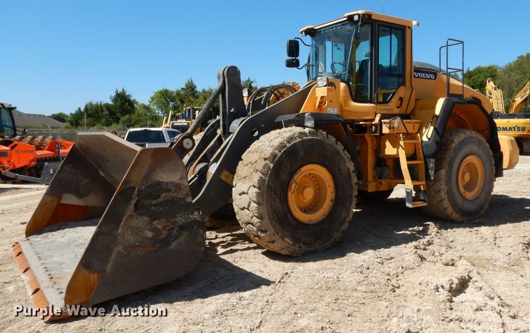 image for item DJ6553 2014 Volvo L180H  wheel loader