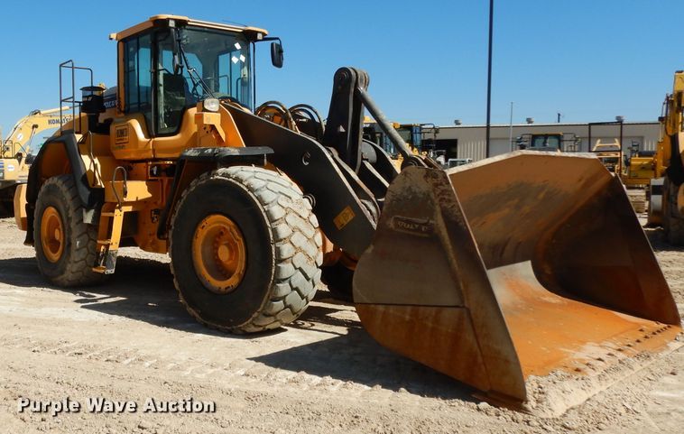 image for item DJ6554 2015 Volvo L180H  wheel loader