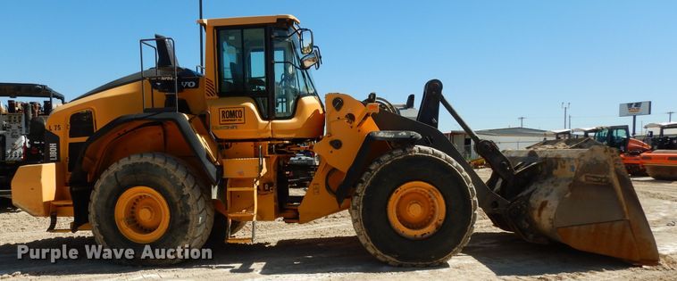 image for item DJ6554 2015 Volvo L180H  wheel loader
