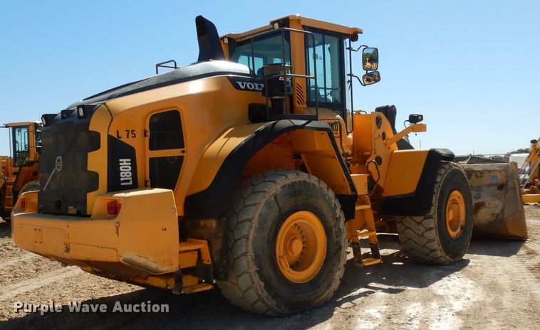 image for item DJ6554 2015 Volvo L180H  wheel loader