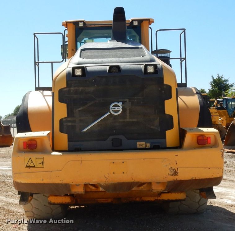 image for item DJ6554 2015 Volvo L180H  wheel loader