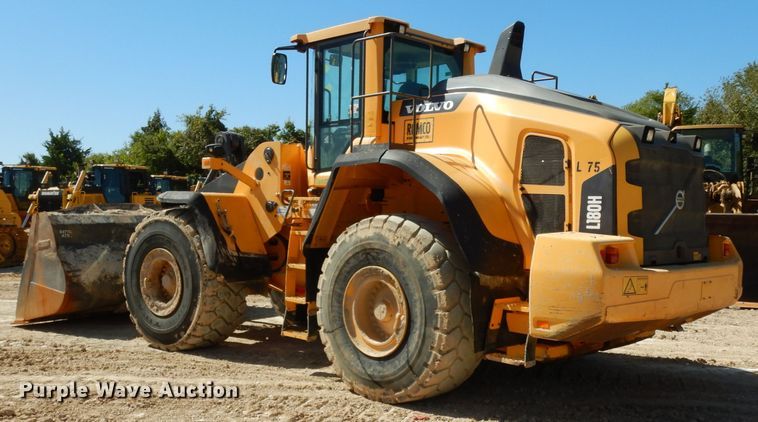 image for item DJ6554 2015 Volvo L180H  wheel loader
