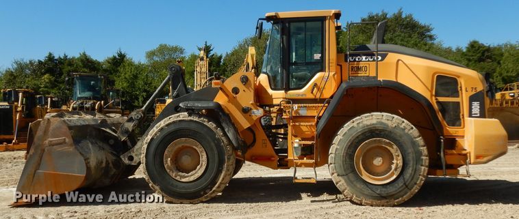 image for item DJ6554 2015 Volvo L180H  wheel loader