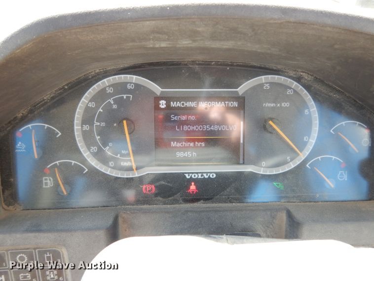 image for item DJ6554 2015 Volvo L180H  wheel loader