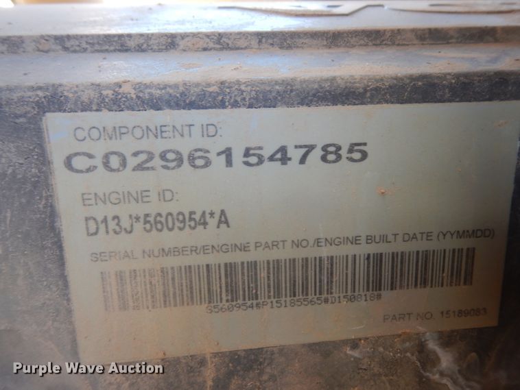 image for item DJ6554 2015 Volvo L180H  wheel loader