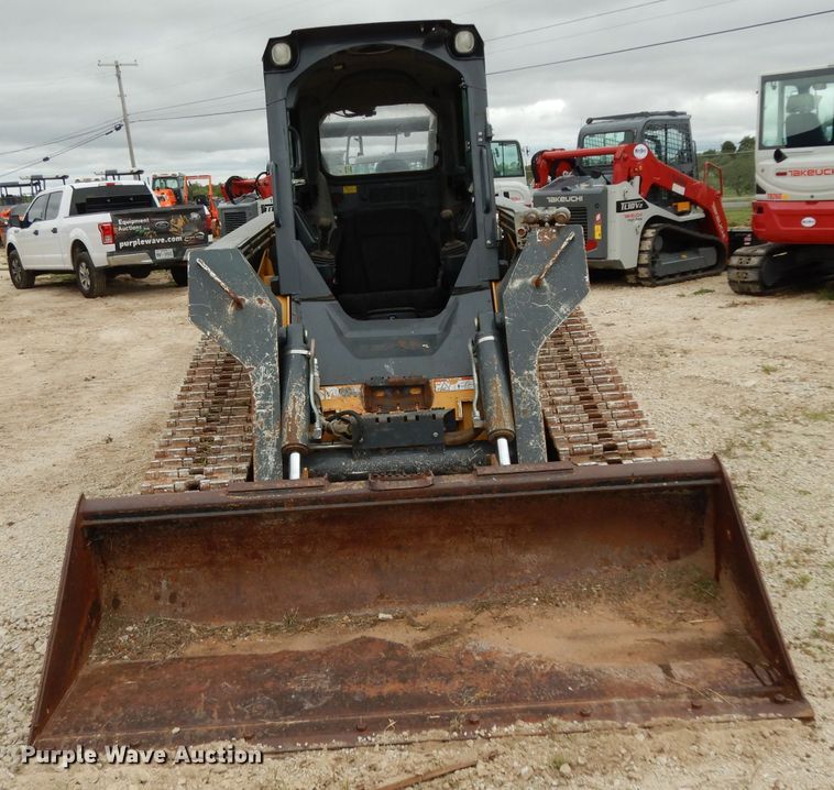 image for item DJ6555 2015 John Deere 333E  tracked skid steer loader