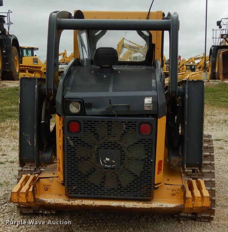 image for item DJ6555 2015 John Deere 333E  tracked skid steer loader