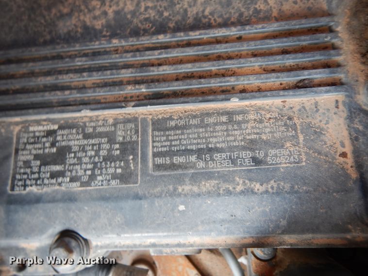 image for item DJ6556 2011 Komatsu D65EX-16   dozer