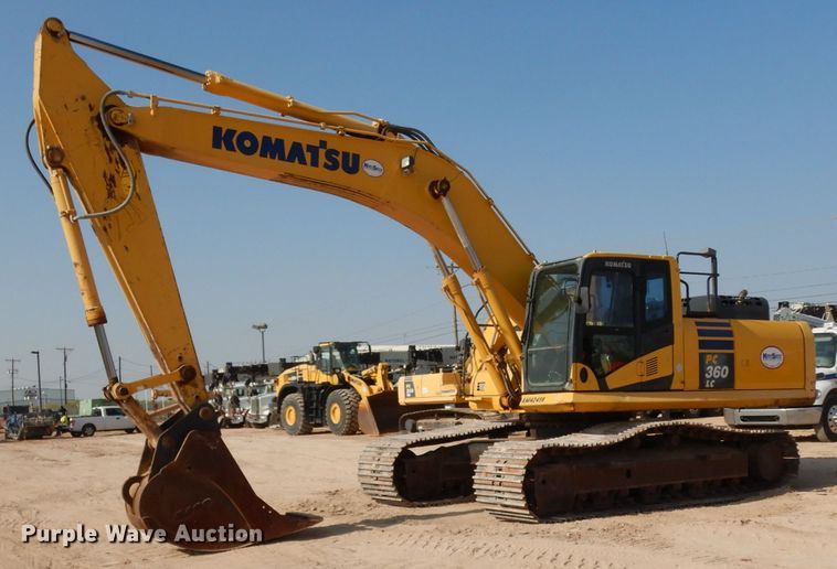 image for item DJ6557 2014 Komatsu PC360LC-10  excavator