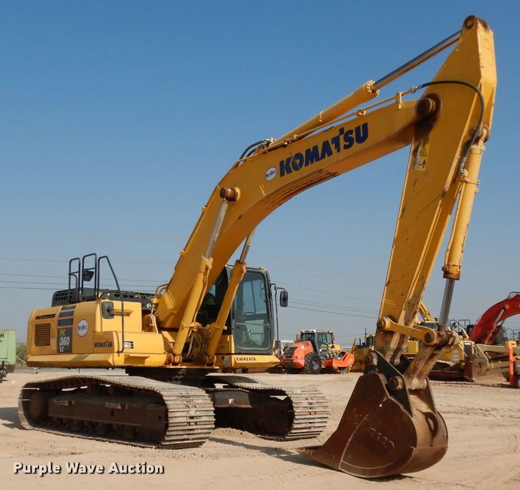 image for item DJ6557 2014 Komatsu PC360LC-10  excavator