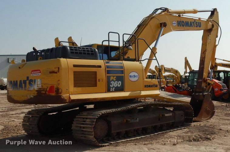 image for item DJ6557 2014 Komatsu PC360LC-10  excavator