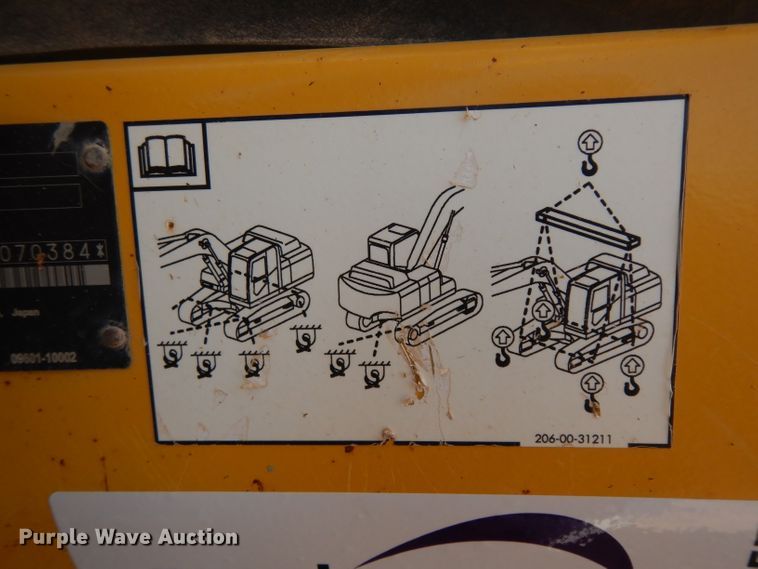 image for item DJ6557 2014 Komatsu PC360LC-10  excavator