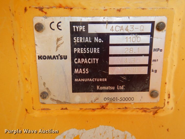 image for item DJ6559 2012 Komatsu D65EX-17  dozer