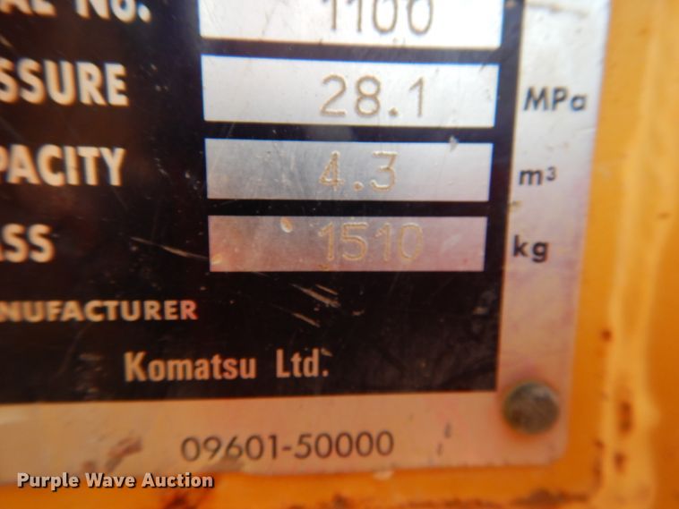 image for item DJ6559 2012 Komatsu D65EX-17  dozer