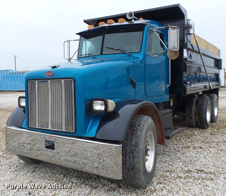 image for item EP9905 2000 Peterbilt 357  dump truck