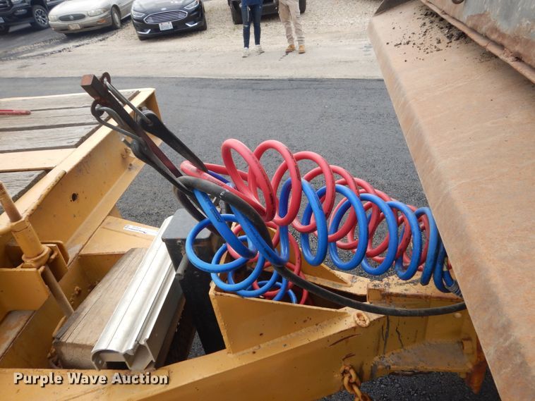 image for item FT9120 1981 Wisconsin 700-16 tilt deck equipment trailer