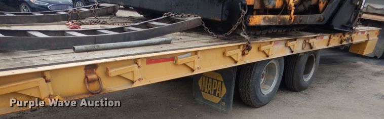 image for item FT9120 1981 Wisconsin 700-16 tilt deck equipment trailer