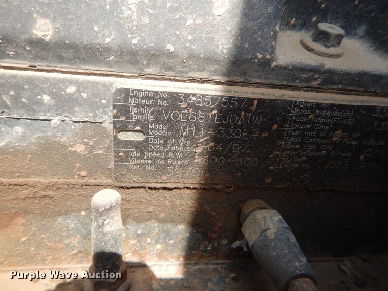 image for item FT9121 1997 Volvo WG  dump truck