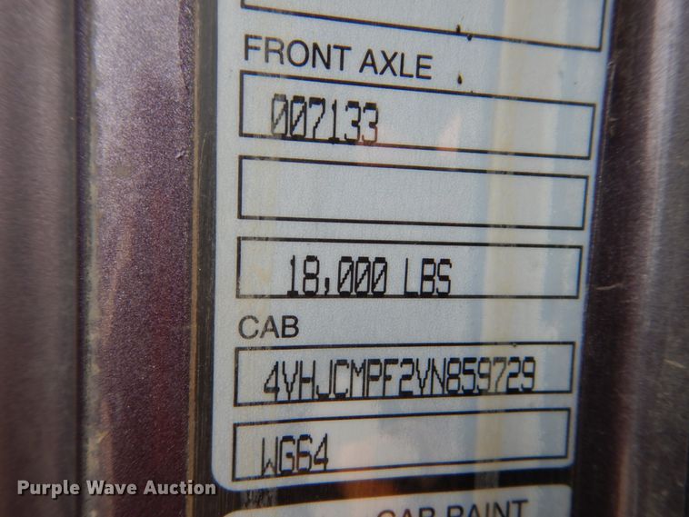 image for item FT9121 1997 Volvo WG  dump truck