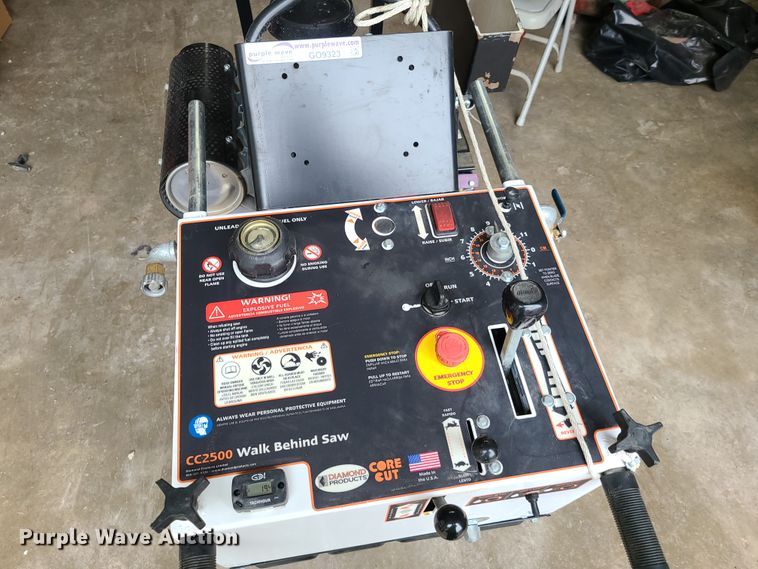 image for item GO9323 Core Cut CC2500 concrete saw