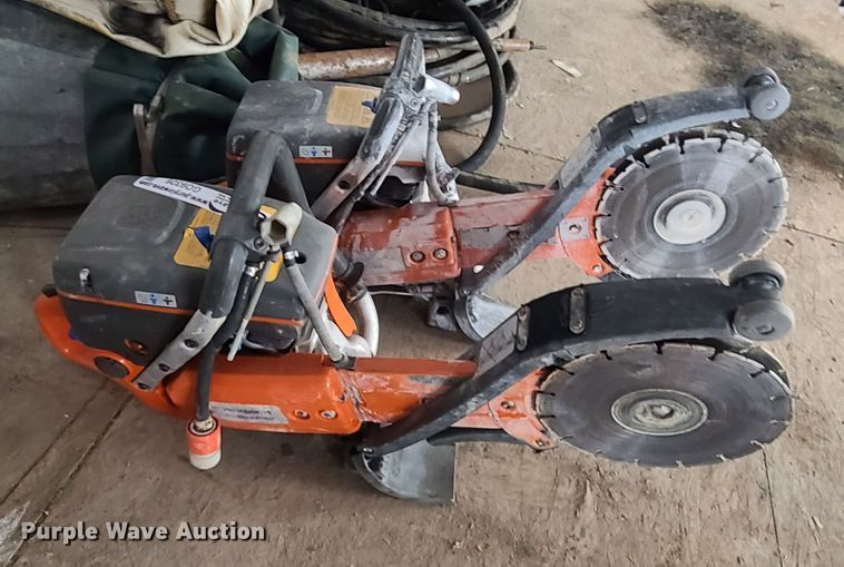 image for item GO9326 (2) Husqvarna K760 Cut-N-Break concrete saws