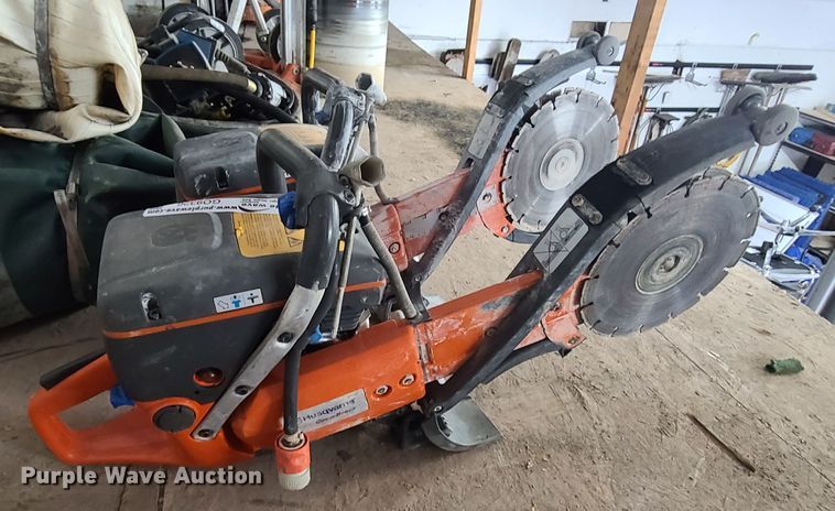 image for item GO9326 (2) Husqvarna K760 Cut-N-Break concrete saws