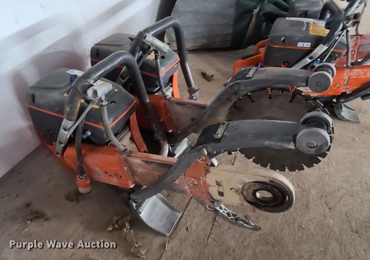 image for item GO9327 (2) Husqvarna K760 Cut-N-Break concrete saws