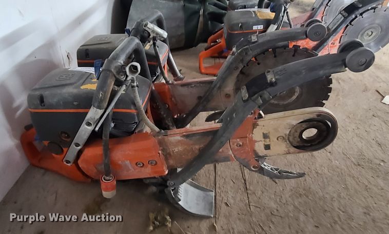 image for item GO9327 (2) Husqvarna K760 Cut-N-Break concrete saws