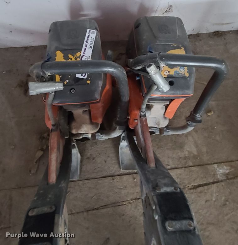 image for item GO9327 (2) Husqvarna K760 Cut-N-Break concrete saws