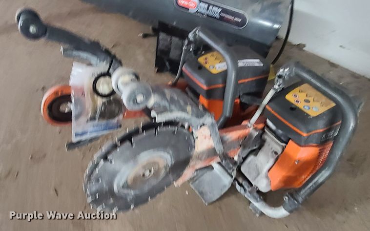 image for item GO9328 (2) Husqvarna K760 Cut-N-Break concrete saws