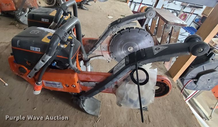 image for item GO9328 (2) Husqvarna K760 Cut-N-Break concrete saws