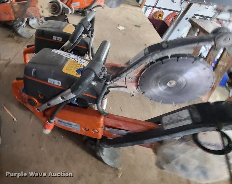 image for item GO9328 (2) Husqvarna K760 Cut-N-Break concrete saws