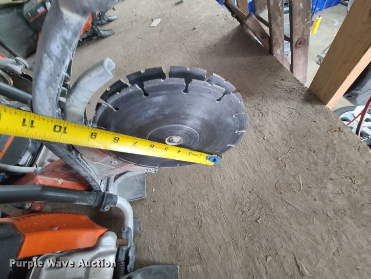 image for item GO9328 (2) Husqvarna K760 Cut-N-Break concrete saws