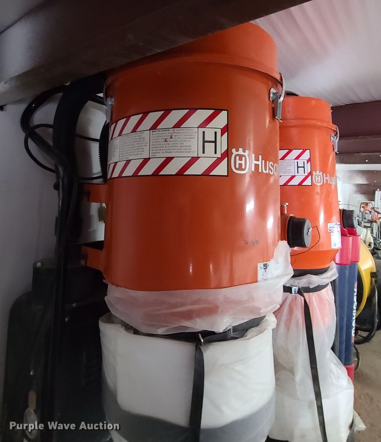 image for item GO9329 (2) Husqvarna S26 concrete saw vacuums