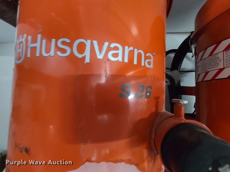 image for item GO9329 (2) Husqvarna S26 concrete saw vacuums