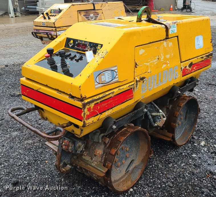 image for item GO9354 Stone Bulldog  trench compactor