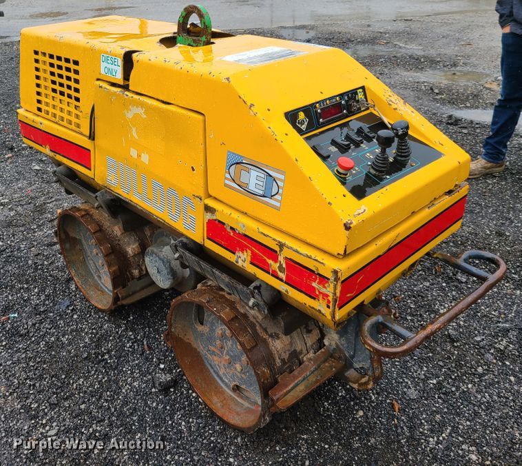 image for item GO9354 Stone Bulldog  trench compactor