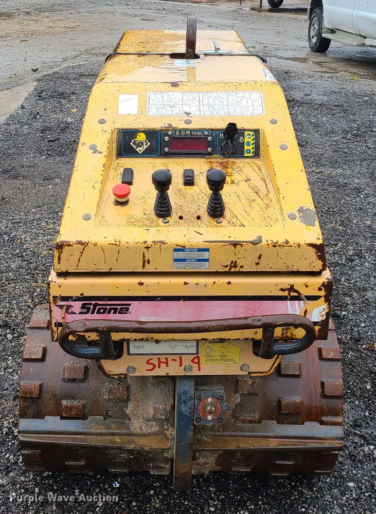 image for item GO9355 Stone Bulldog  trench compactor