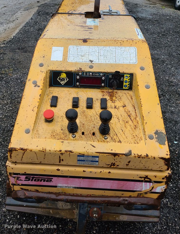 image for item GO9355 Stone Bulldog  trench compactor