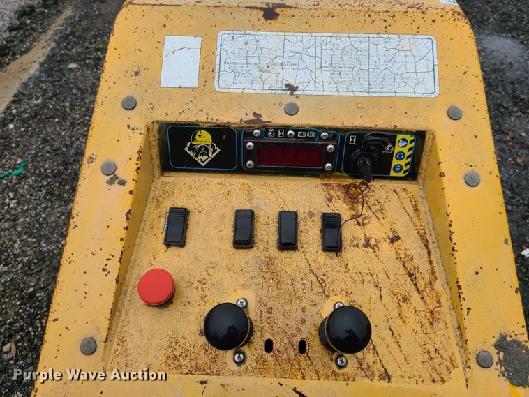 image for item GO9355 Stone Bulldog  trench compactor