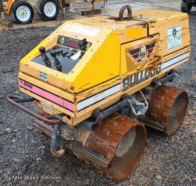 image for item GO9356 Stone Bulldog  walk behind compactor