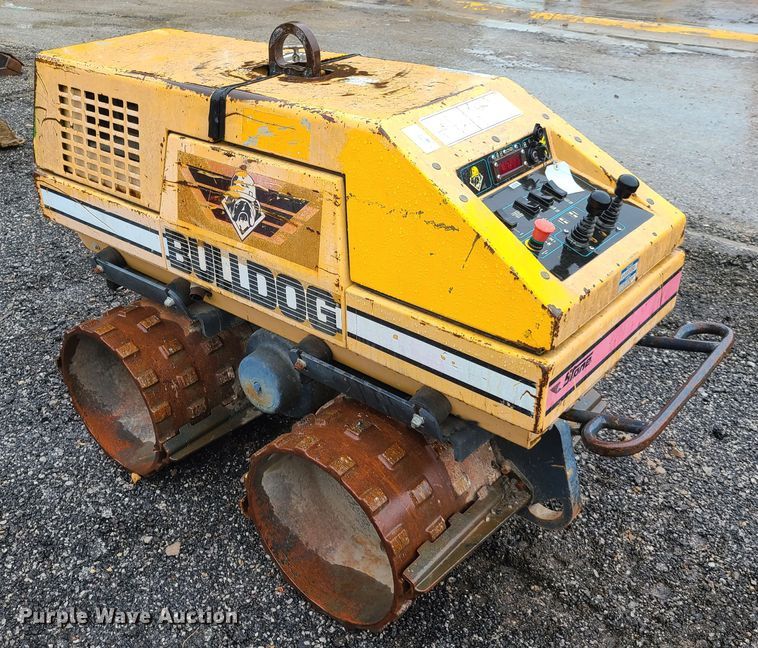 image for item GO9356 Stone Bulldog  walk behind compactor
