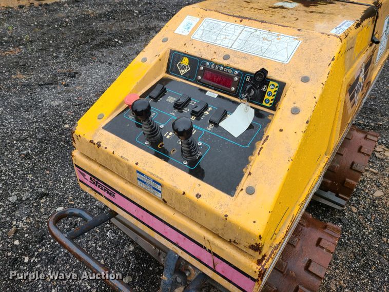 image for item GO9356 Stone Bulldog  walk behind compactor